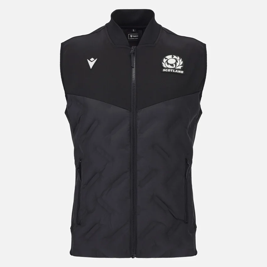 Scottish Rugby 2025/26 gewatteerde Bodywarmers Scottish Rugby 2025/26 gewatteerde Bodywarmers