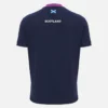 Scottish Rugby 2025/26 Navy katoenen T-shirt Scottish Rugby 2025/26 Navy katoenen T-shirt