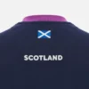 Scottish Rugby 2025/26 Navy katoenen T-shirt Scottish Rugby 2025/26 Navy katoenen T-shirt
