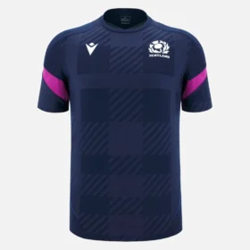 Scottish Rugby 2025/26 Navy Training T-shirt