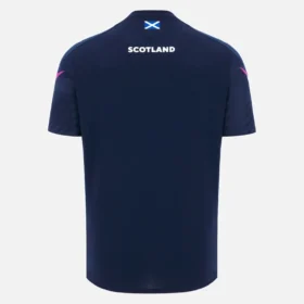 Scottish Rugby 2025/26 Navy Training T-shirt