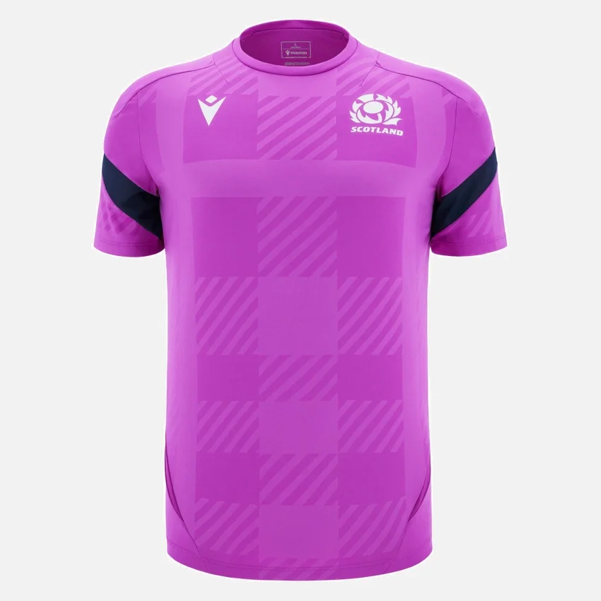 Scottish Rugby 2025/26 Paars T-shirt Scottish Rugby 2025/26 Paars T-shirt