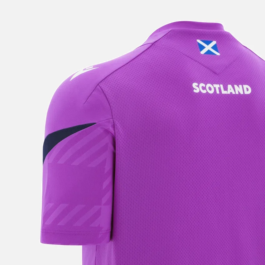 Scottish Rugby 2025/26 Paars T-shirt Scottish Rugby 2025/26 Paars T-shirt