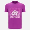 Scottish Rugby 2025/26 Paars T-shirt voor vrijetijdsgebruik Scottish Rugby 2025/26 Paars T-shirt voor vrijetijdsgebruik