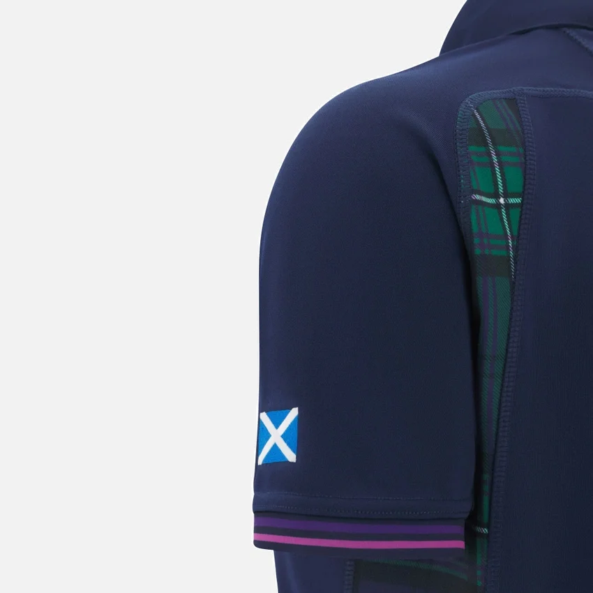 Scottish Rugby 2025/26 Thuis WRWC Damesfit Replica Overhemd Scottish Rugby 2025/26 Thuis WRWC Damesfit Replica Overhemd