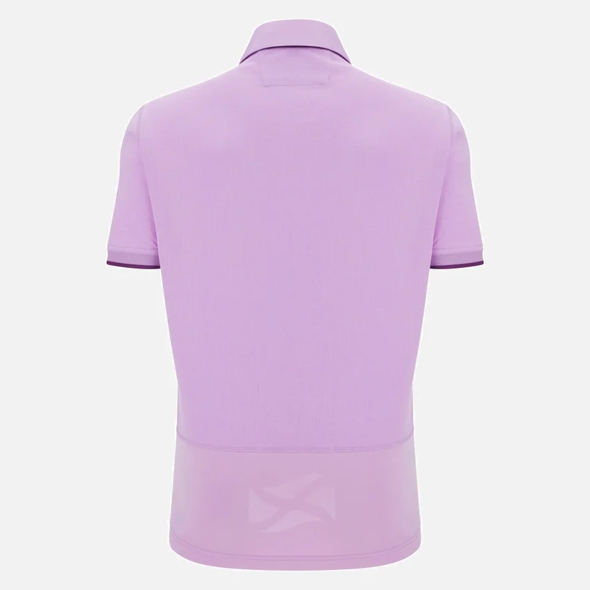 Scottish Rugby 2025/26 Uitwedstrijd katoenen shirt met korte armstukken Scottish Rugby 2025/26 Uitwedstrijd katoenen shirt met korte armstukken