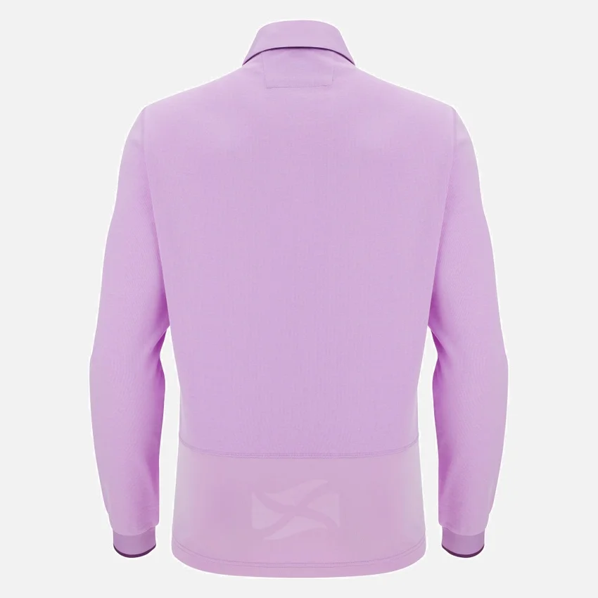 Scottish Rugby 2025/26 Uitwedstrijd Katoenen shirt met lange armstukken Scottish Rugby 2025/26 Uitwedstrijd Katoenen shirt met lange armstukken