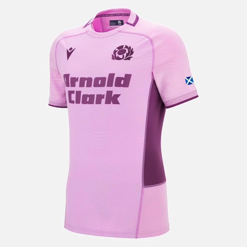 Scottish Rugby 2025/26 uitwedstrijdoverhemd Scottish Rugby 2025/26 uitwedstrijdoverhemd