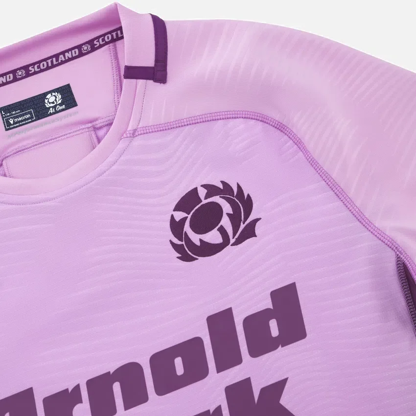 Scottish Rugby 2025/26 uitwedstrijdoverhemd Scottish Rugby 2025/26 uitwedstrijdoverhemd