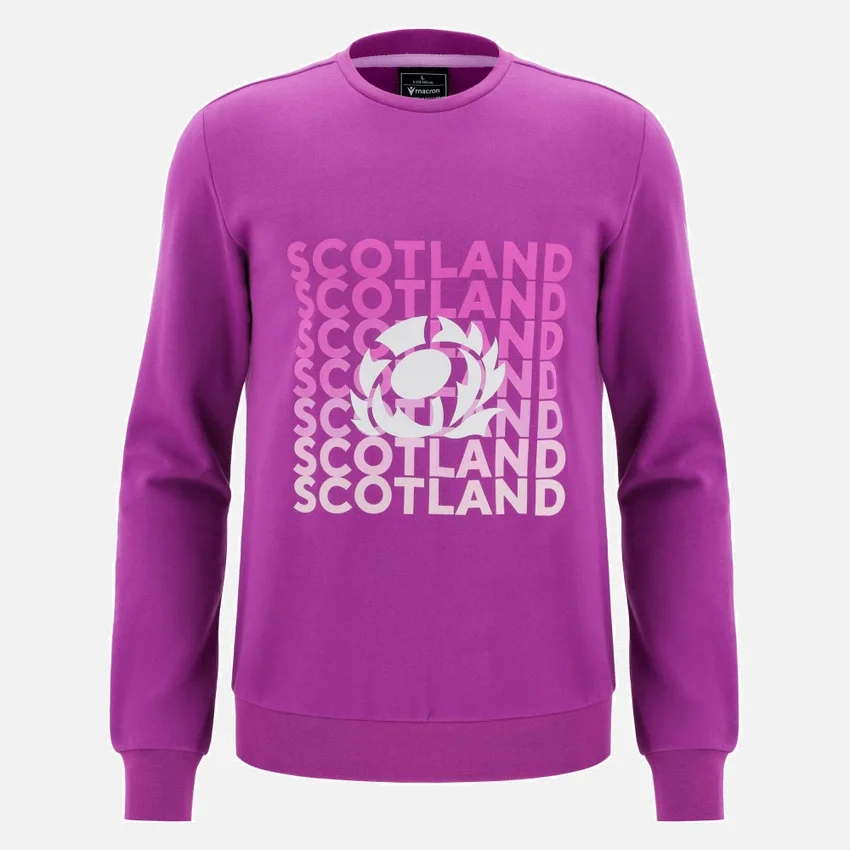 Scottish Rugby 2025/26 vrijetijdssweatshirt Scottish Rugby 2025/26 vrijetijdssweatshirt