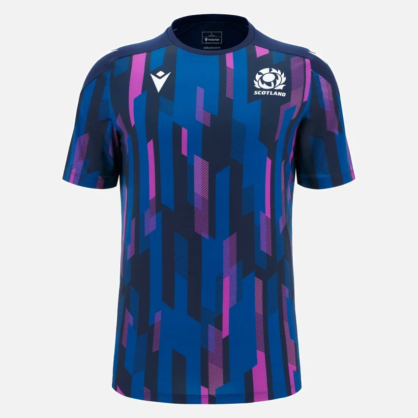 Scottish Rugby 2025/26 Warm Up Gym T-shirt Scottish Rugby 2025/26 Warm Up Gym T-shirt
