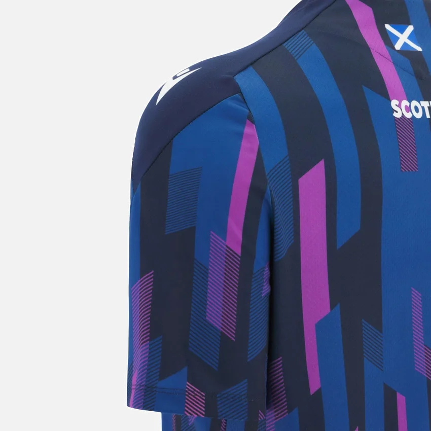 Scottish Rugby 2025/26 Warm Up Gym T-shirt Scottish Rugby 2025/26 Warm Up Gym T-shirt