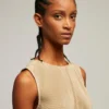 Steffi mouwloos overhemd Steffi mouwloos overhemd