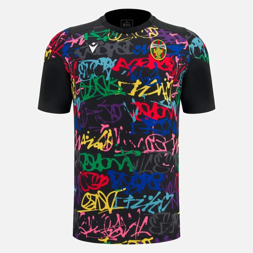 Ternana Calcio 2025/26 Warm-upshirt voor volwassenen Ternana Calcio 2025/26 Warm-upshirt voor volwassenen