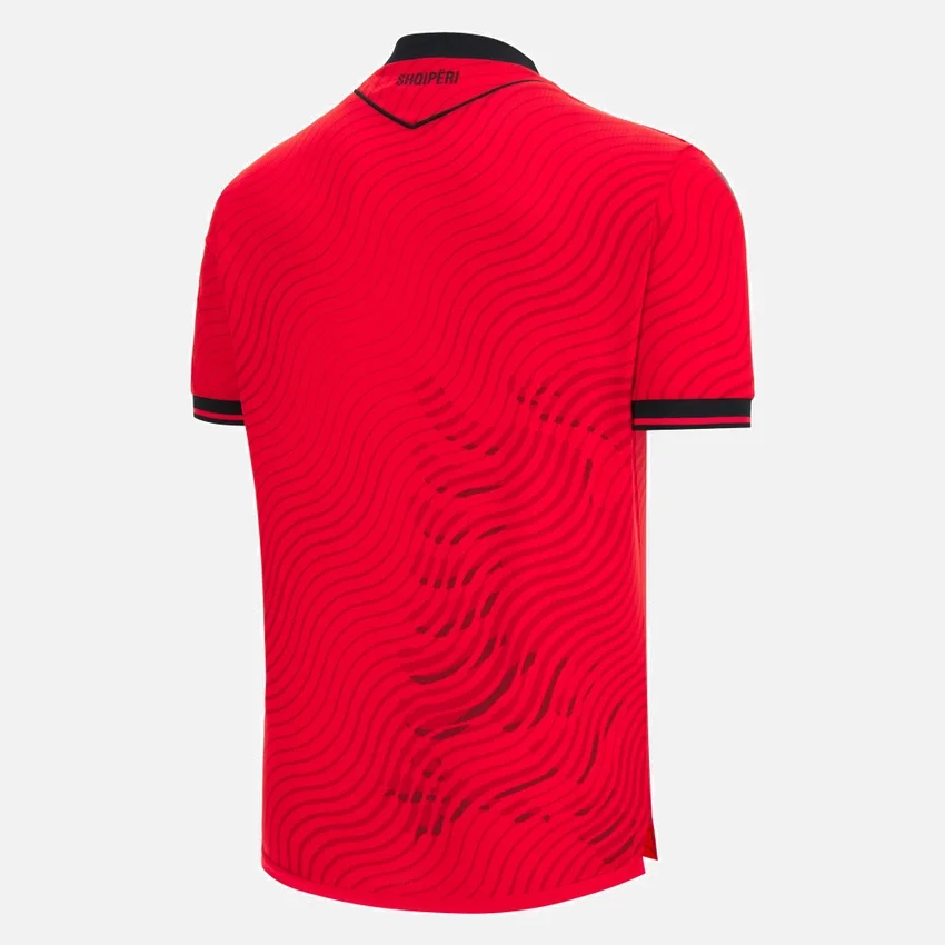 Thuissportshirt voor volwassenen van het Albanese nationale team FSHF 2026/27 Thuissportshirt voor volwassenen van het Albanese nationale team FSHF 2026/27