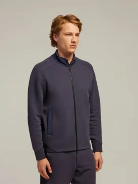 Tommy-top met doorlopende rits