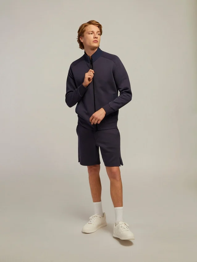 Tommy-top met doorlopende rits Tommy-top met doorlopende rits