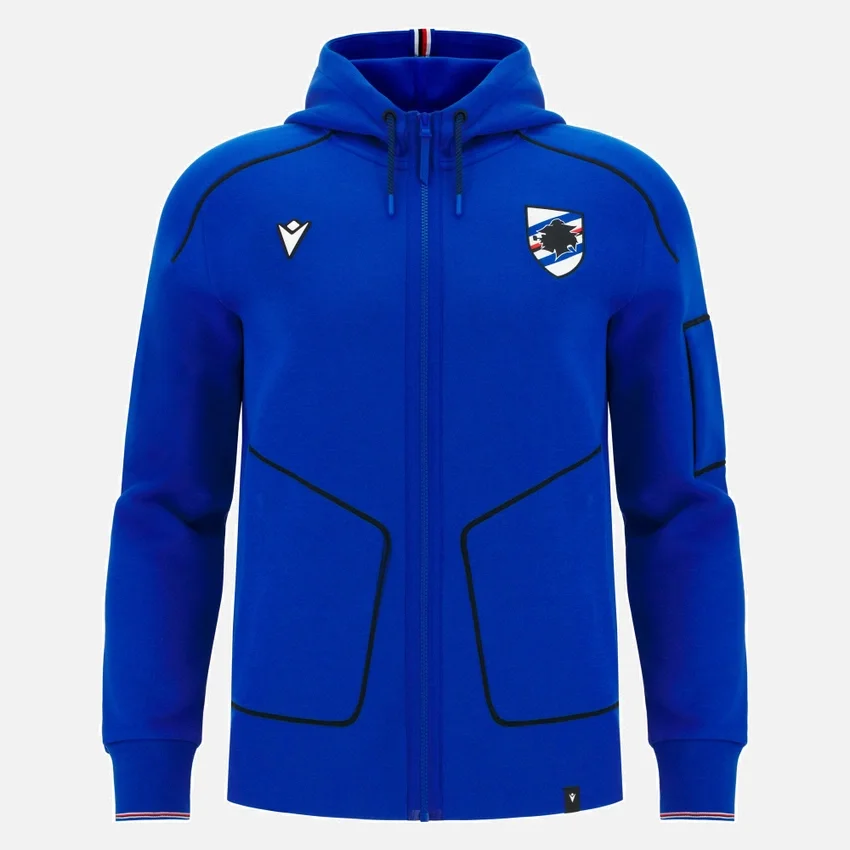 U.C. Sampdoria 2025/26 Athleisure reissweatshirt voor volwassenen U.C. Sampdoria 2025/26 Athleisure reissweatshirt voor volwassenen