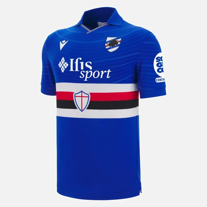 U.C. Sampdoria 2025/26 Thuissportshirt voor volwassenen U.C. Sampdoria 2025/26 Thuissportshirt voor volwassenen