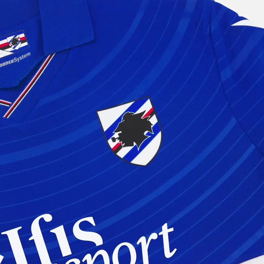 U.C. Sampdoria 2025/26 Thuissportshirt voor volwassenen U.C. Sampdoria 2025/26 Thuissportshirt voor volwassenen