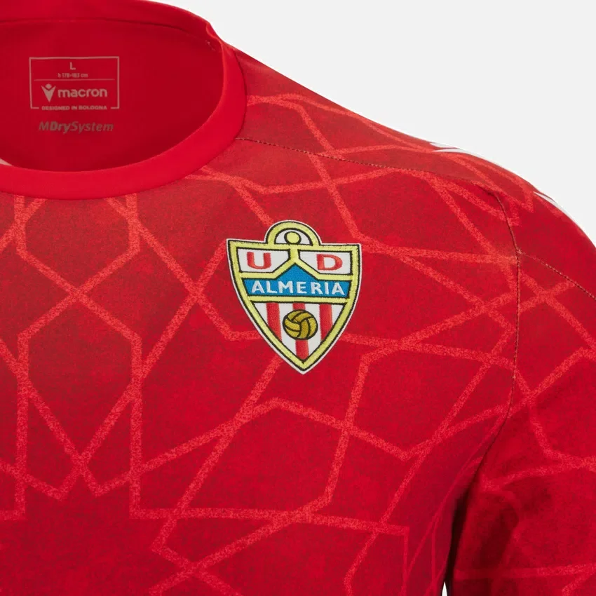 UD Almeria 2025/26 Warm-upoverhemd voor volwassenen UD Almeria 2025/26 Warm-upoverhemd voor volwassenen