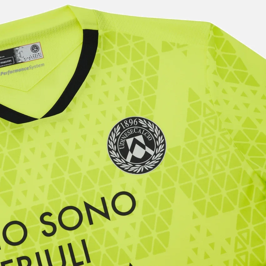 Udinese Calcio 2025/26 Thuiswedstrijdoverhemd voor volwassen keepers Udinese Calcio 2025/26 Thuiswedstrijdoverhemd voor volwassen keepers