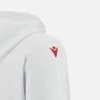 Unibo-collectie Geborstelde witte Hoodie Senior Unibo-collectie Geborstelde witte Hoodie Senior