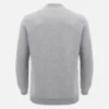Unibo-collectie Grijs gemêleerd, ongewassen sweatshirt met ronde hals voor Senioren Unibo-collectie Grijs gemêleerd, ongewassen sweatshirt met ronde hals voor Senioren