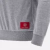 Unibo-collectie Grijs gemêleerd, ongewassen sweatshirt met ronde hals voor Senioren Unibo-collectie Grijs gemêleerd, ongewassen sweatshirt met ronde hals voor Senioren