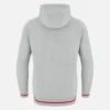 Unibo-collectie Grijze gemêleerde geborstelde Hoodies voor Senioren Unibo-collectie Grijze gemêleerde geborstelde Hoodies voor Senioren