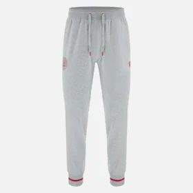 Unibo-collectie Grijze gemêleerde geborstelde joggingbroek voor Senioren