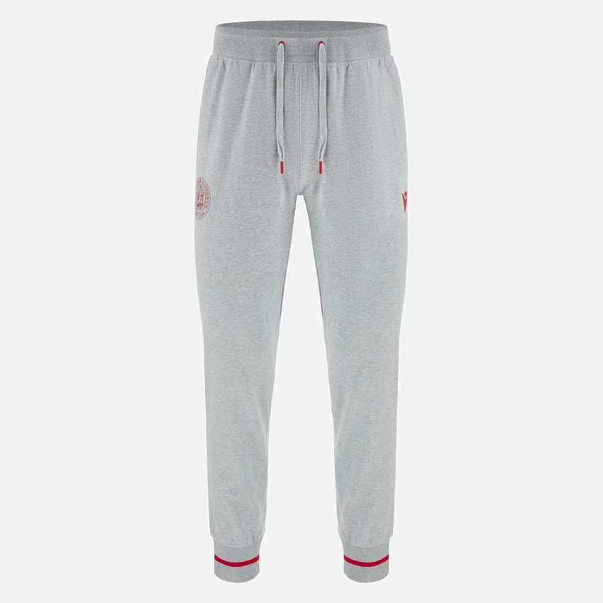 Unibo-collectie Grijze gemêleerde geborstelde joggingbroek voor Senioren Unibo-collectie Grijze gemêleerde geborstelde joggingbroek voor Senioren