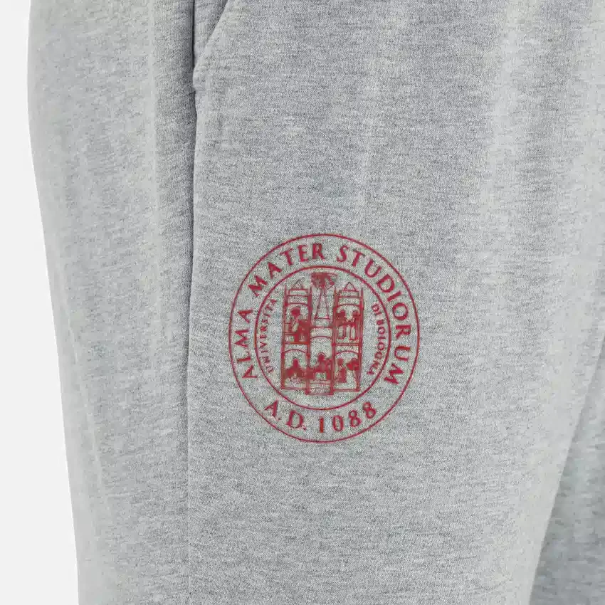 Unibo-collectie Grijze gemêleerde geborstelde joggingbroek voor Senioren Unibo-collectie Grijze gemêleerde geborstelde joggingbroek voor Senioren