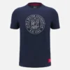 Unibo-collectie Marineblauw katoen T-shirt voor volwassenen Unibo-collectie Marineblauw katoen T-shirt voor volwassenen