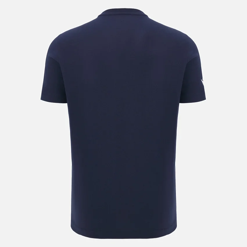 Unibo-collectie Marineblauw katoen T-shirt voor volwassenen Unibo-collectie Marineblauw katoen T-shirt voor volwassenen