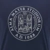 Unibo-collectie Marineblauw katoen T-shirt voor volwassenen Unibo-collectie Marineblauw katoen T-shirt voor volwassenen