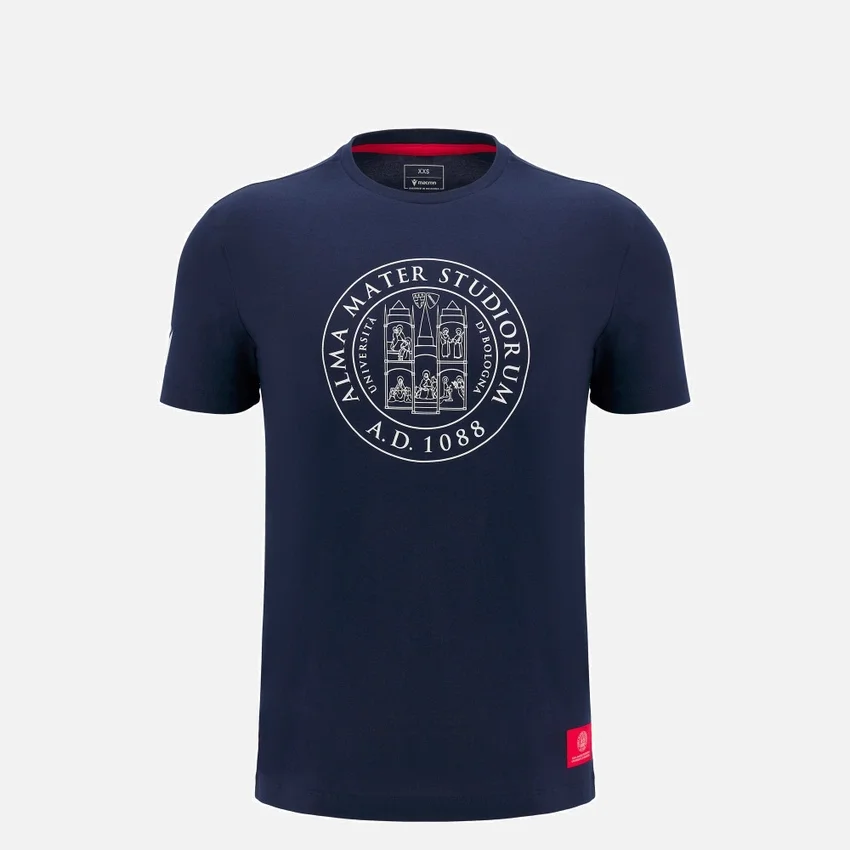 Unibo-collectie Navy katoen T-shirt voor kinderen Unibo-collectie Navy katoen T-shirt voor kinderen