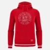 Unibo-collectie Rode geborstelde Hoodies voor Senioren Unibo-collectie Rode geborstelde Hoodies voor Senioren