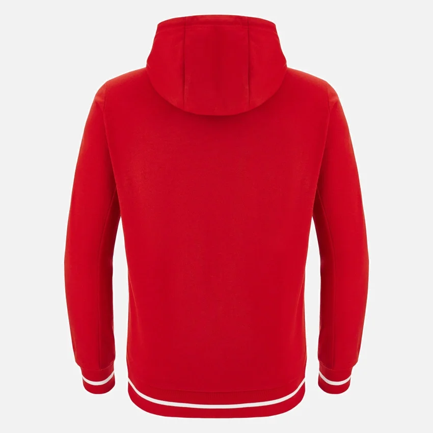 Unibo-collectie Rode geborstelde Hoodies voor Senioren Unibo-collectie Rode geborstelde Hoodies voor Senioren