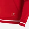 Unibo-collectie Rode geborstelde Hoodies voor Senioren Unibo-collectie Rode geborstelde Hoodies voor Senioren