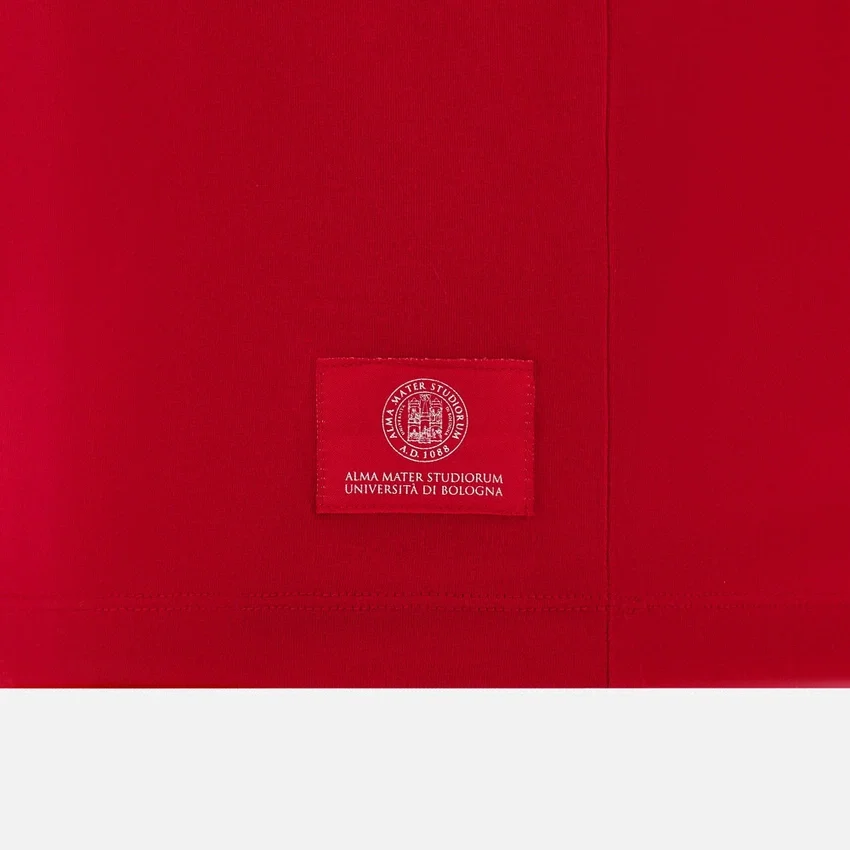 Unibo-collectie Rood katoen T-shirt voor kinderen Unibo-collectie Rood katoen T-shirt voor kinderen