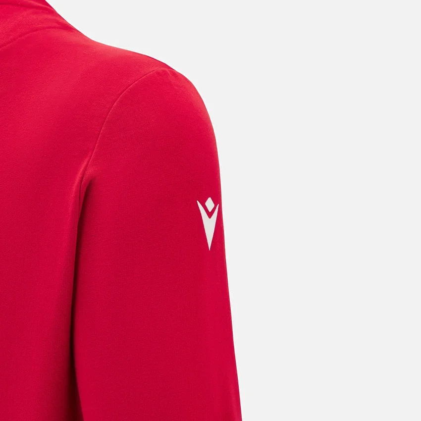 Unibo-collectie Rood ongeborsteld sweatshirt met ronde hals voor Senioren Unibo-collectie Rood ongeborsteld sweatshirt met ronde hals voor Senioren