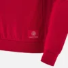 Unibo-collectie Rood ongeborsteld sweatshirt met ronde hals voor Senioren Unibo-collectie Rood ongeborsteld sweatshirt met ronde hals voor Senioren