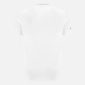 Unibo-collectie Wit katoen T-shirt voor volwassenen