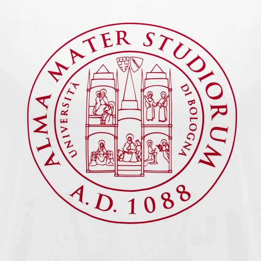 Unibo-collectie Wit katoen T-shirt voor volwassenen Unibo-collectie Wit katoen T-shirt voor volwassenen