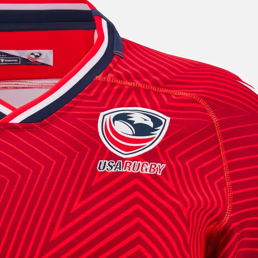 USA Rugby 2024/25 trainingsrugbyshirt voor volwassenen USA Rugby 2024/25 trainingsrugbyshirt voor volwassenen