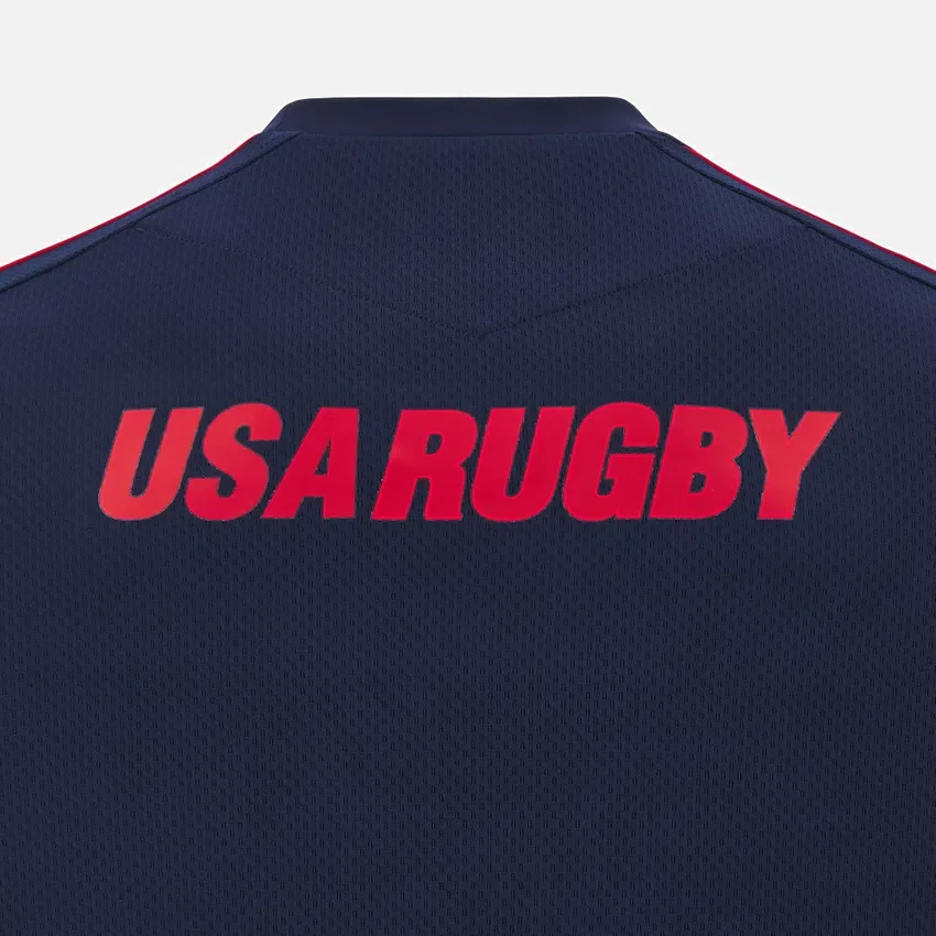 USA Rugby 2024/25 trainingsshirt voor volwassenen USA Rugby 2024/25 trainingsshirt voor volwassenen