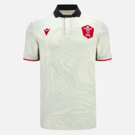 Welsh Rugby 2025/26 katoenen uitwedstrijdoverhemd