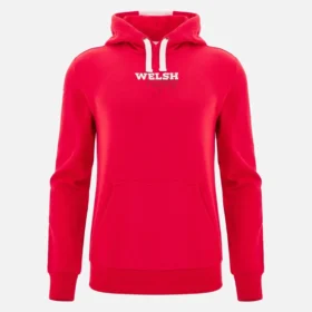 Welsh Rugby 2025/26 Rode Hoodie