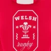 Welsh Rugby 2025/26 Rode Hoodie Welsh Rugby 2025/26 Rode Hoodie